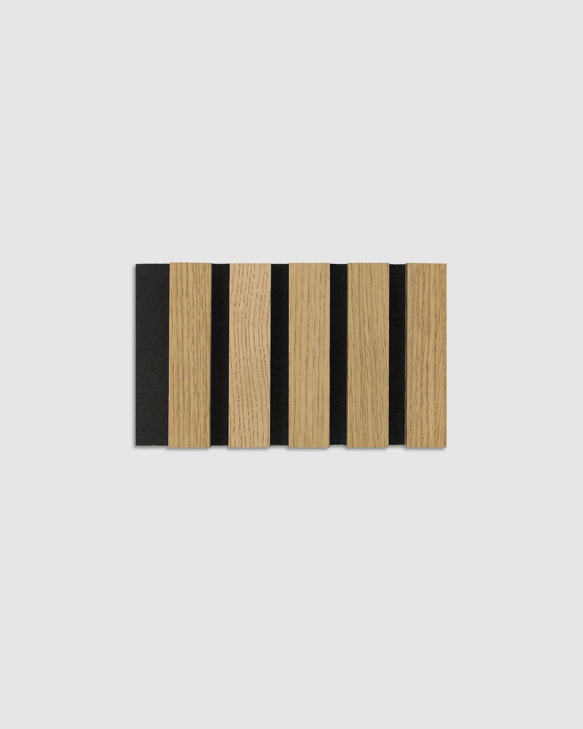 Nest wood slat acoustic panel with felt backing